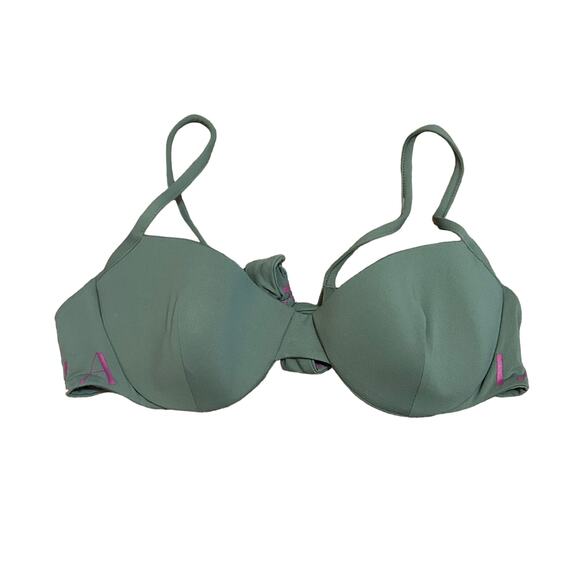 La Perla Balconette Bikini Top with Logo Tie Back Size Small New with tags - Picture 1 of 5